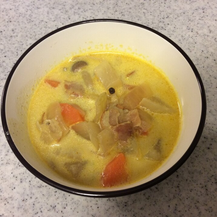根菜のカレースープ